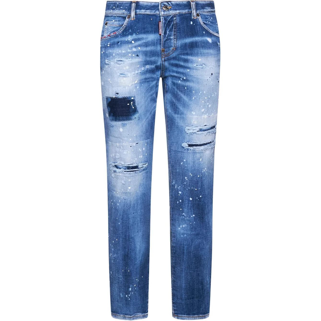 Джинсы DSQUARED 2 Синие Женские Джинсы - изображение 1