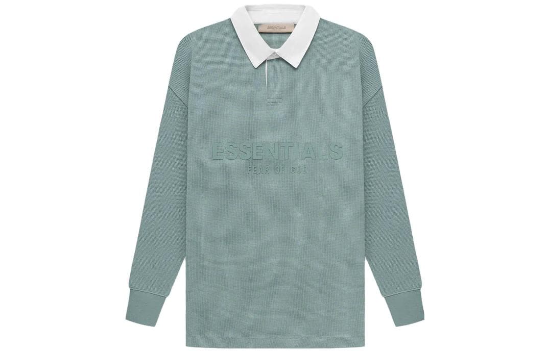 Fear of God Essentials SS23 Kids Waffle Rugby Light Sycamore - изображение 1