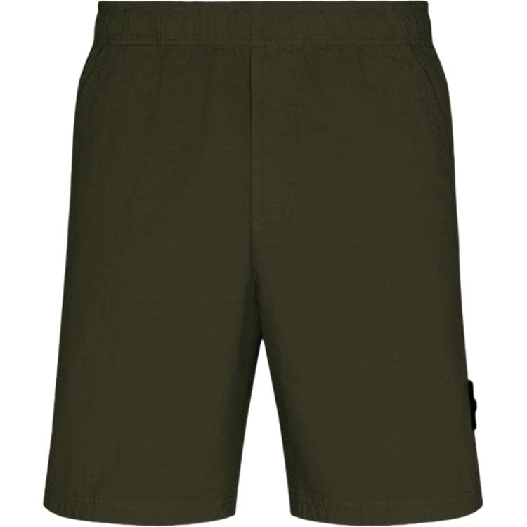 Шорты STONE ISLAND Повседневные шорты Мужские Зеленые - изображение 1