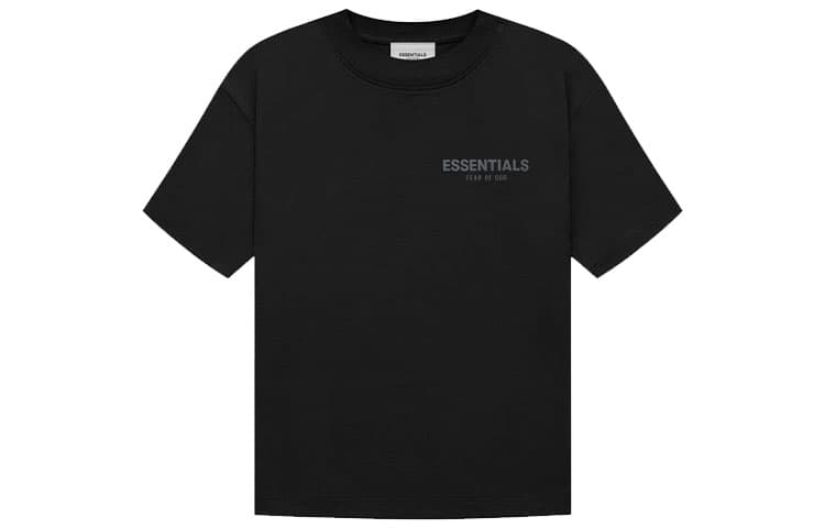 Футболка Fear of God Essentials FW21 KIDS SS TEE stretch limo LogoT - изображение 1