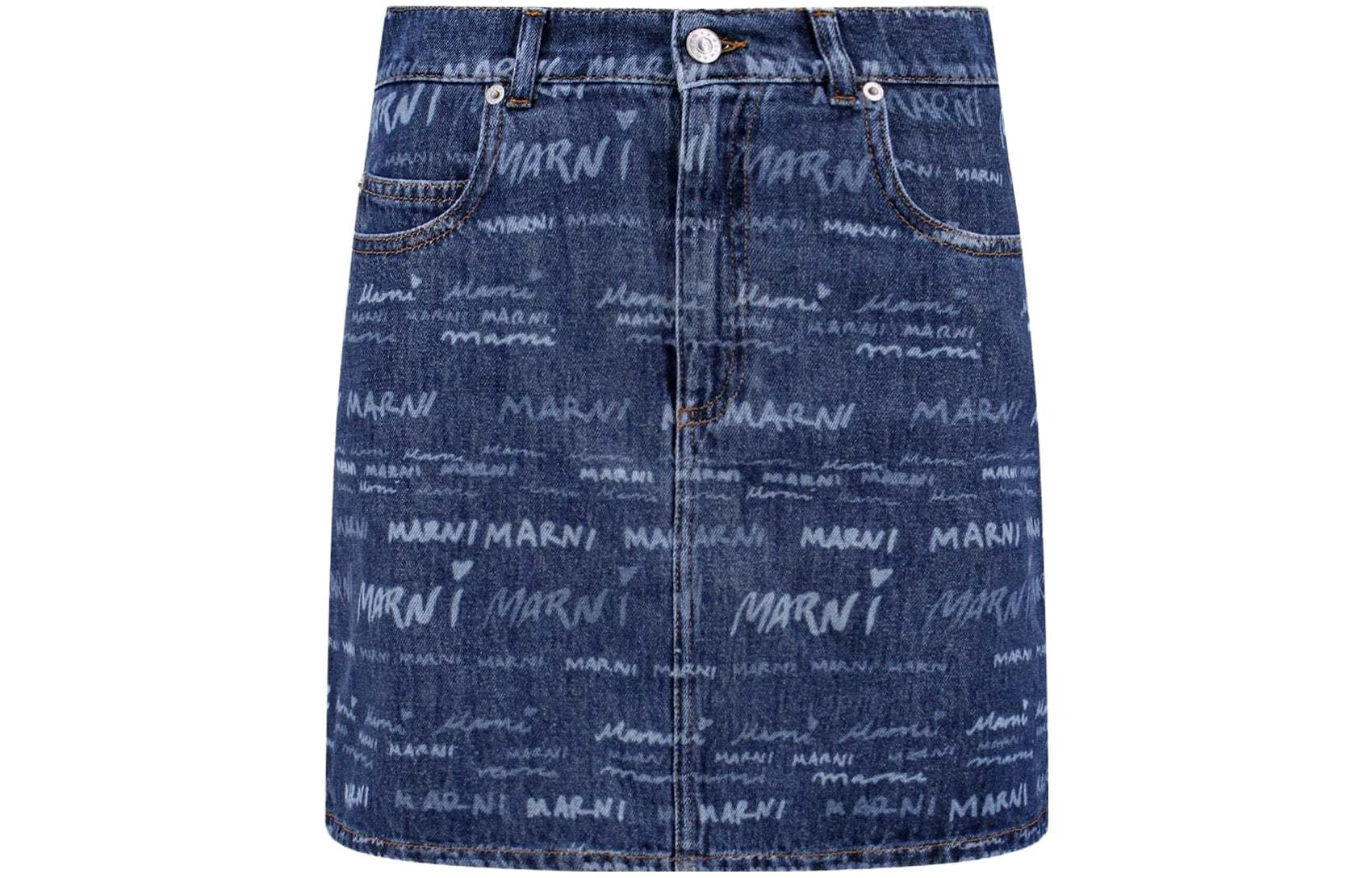 marni Джинсовые мини юбки Женские - изображение 1