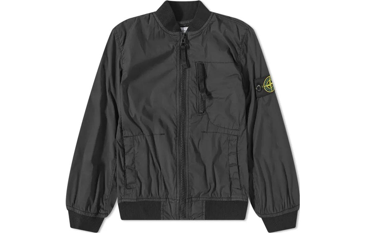 STONE ISLAND Куртки и Пальто Черный Детский - изображение 1