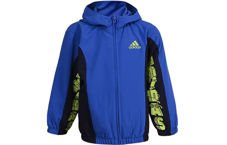 Adidas Спортивная куртка синий детский - изображение 1