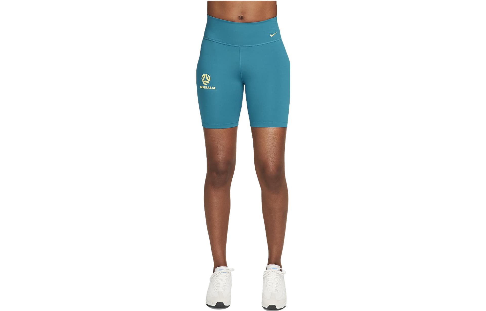 Nike Глубокий Зеленый Женские Спортивные Шорты - изображение 1