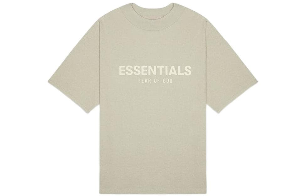 Футболка Fear of God Essentials SS22 Kids T-shirt Sea Foam LogoT - изображение 1