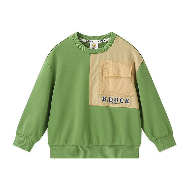B.Duck Толстовка Горохово-Зеленый для Детей Возраст 3-7 Лет - изображение 1