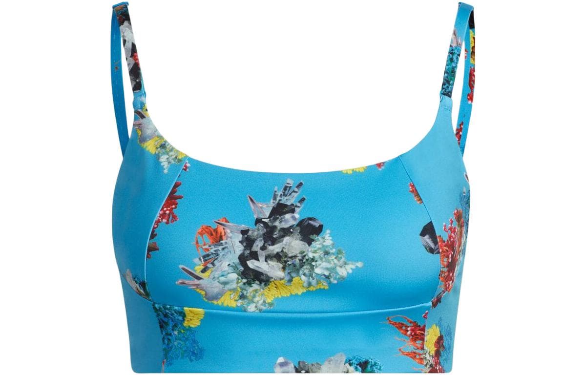 adidas Originals x IVY PARK Crystal Floral Sports Bra Crystal Blue - изображение 1