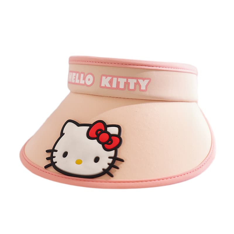 Sanrio Hello Kitty Милая и модная солнцезащитная шляпа с UV-защитой для детей, полиэстер - изображение 1