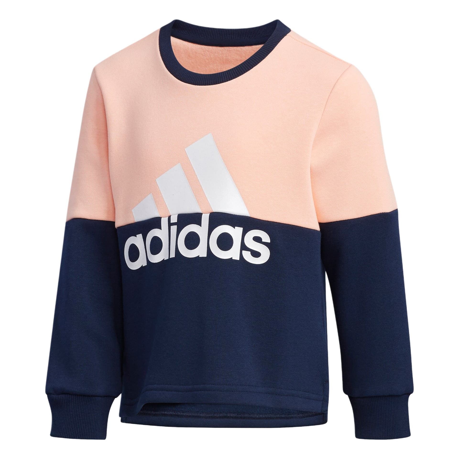 Кофта Adidas Свитшот Розовый синий Детский - изображение 1