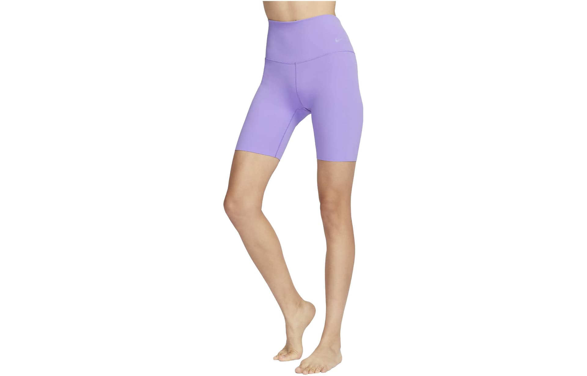 NIKE Космос Фиолетовый Женские Спортивные Шорты - изображение 1