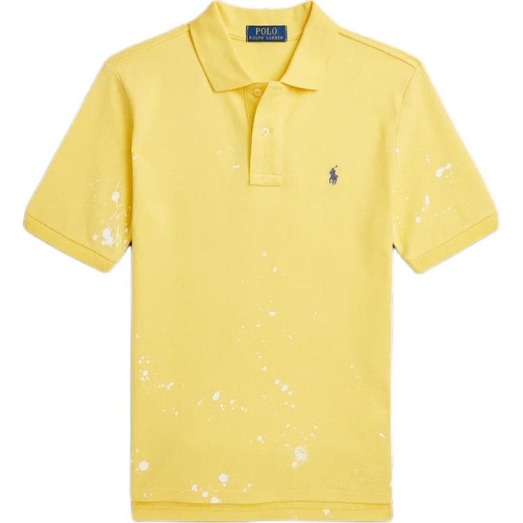 Футболка Polo Ralph Lauren T-рубашка SS24 Желтая Детская - изображение 1