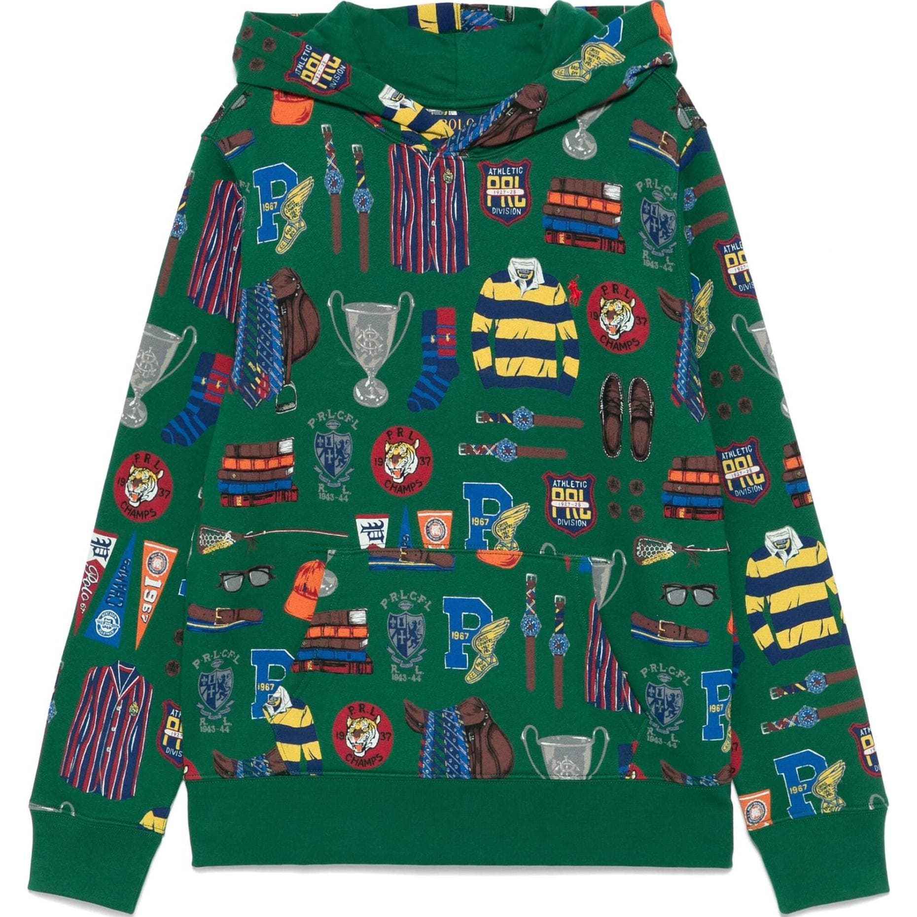 Polo Ralph Lauren Толстовка FW24 Зеленый Детский - изображение 1