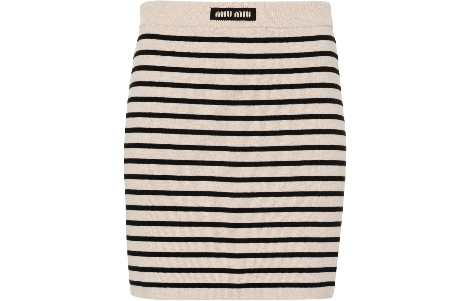 Юбка MIU MIU SS24 Logo - изображение 1