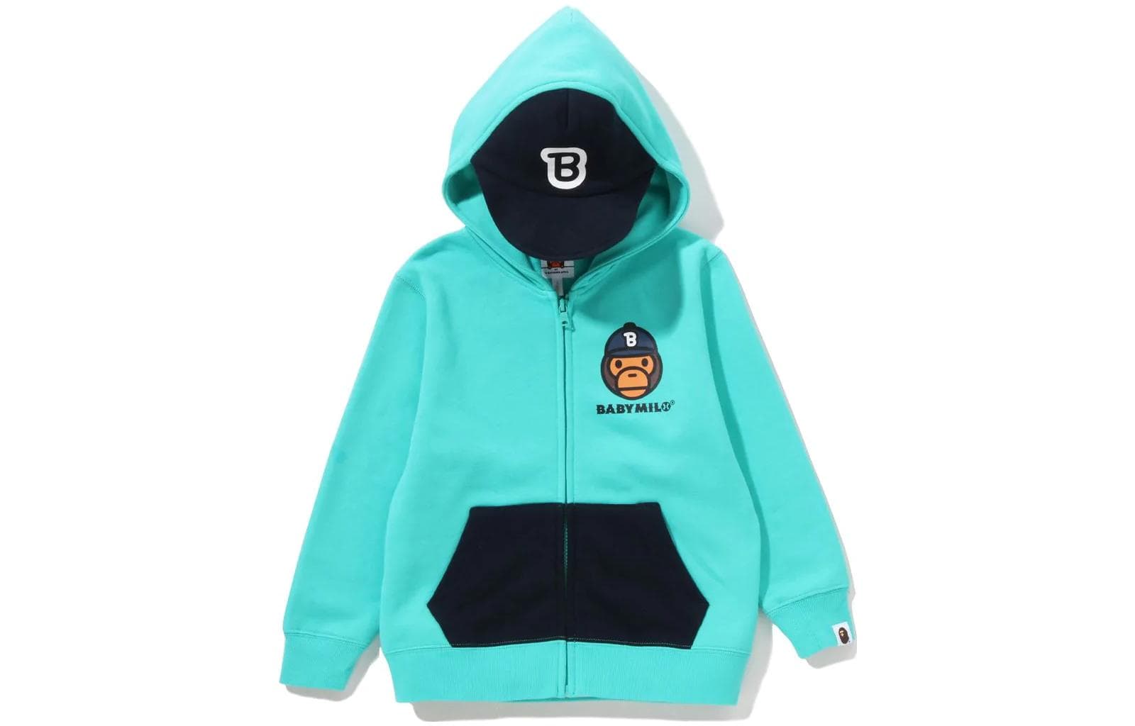 BAPE FW22 Baby Milo Cap Zip Hoodie - изображение 1