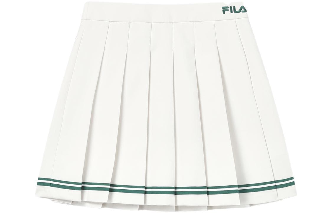 Юбка FILA ORIGINALE Повседневные короткие юбки женские Облачный белый - изображение 1