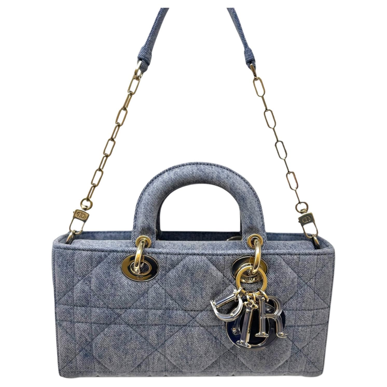 Сумка Dior Lady Dior Denim Blue - изображение 2