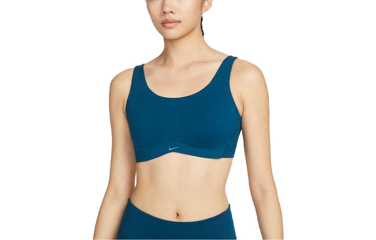 NIKE Фиолетовый синий Женское спортивное белье - изображение 1