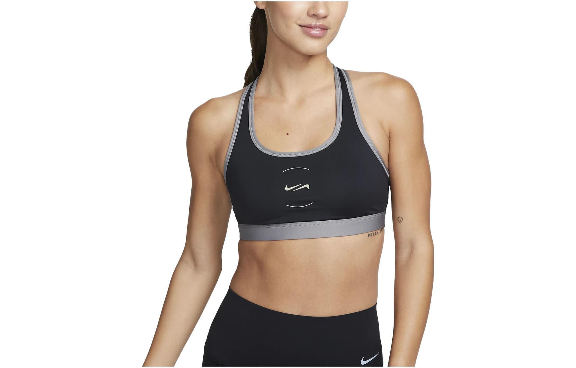 NIKE Dri Fit Черное Женское Спортивное Белье - изображение 1