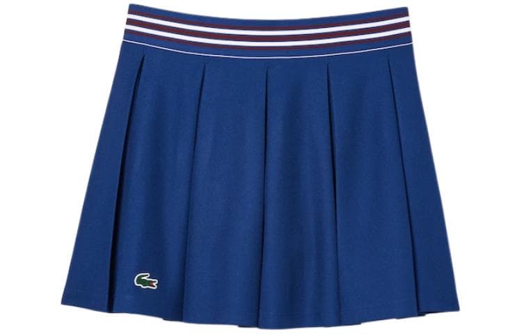 Юбка LACOSTE Повседневные короткие юбки Женские Xanthene Синий - изображение 1