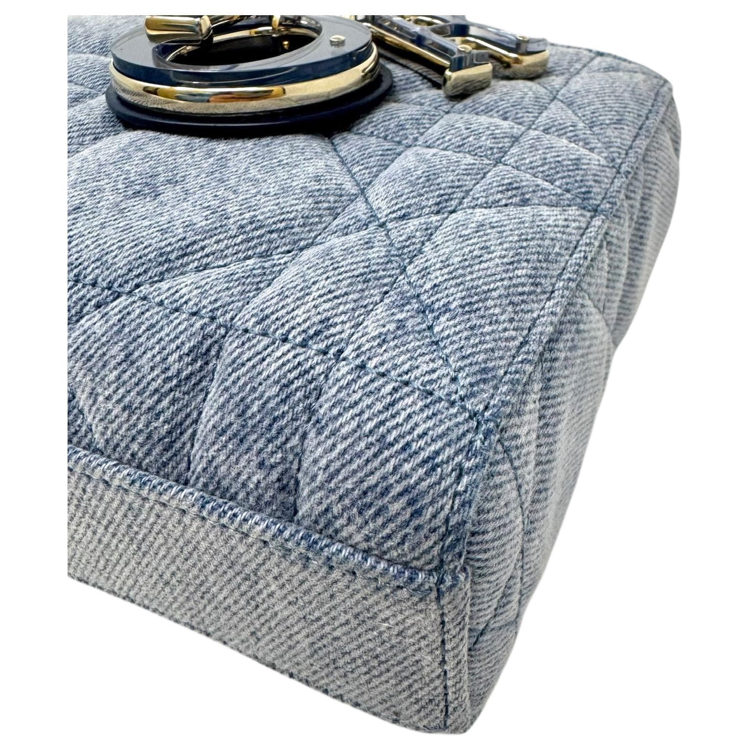 Сумка Dior Lady Dior Denim Blue - изображение 9