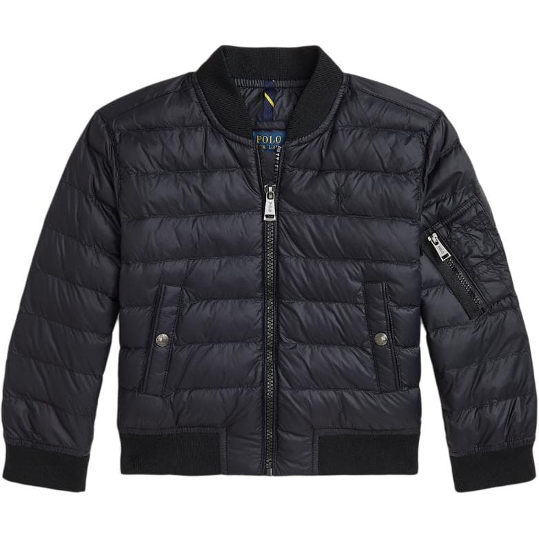 Polo Ralph Lauren Хлопковый пуховик FW24 Черный Детский - изображение 1
