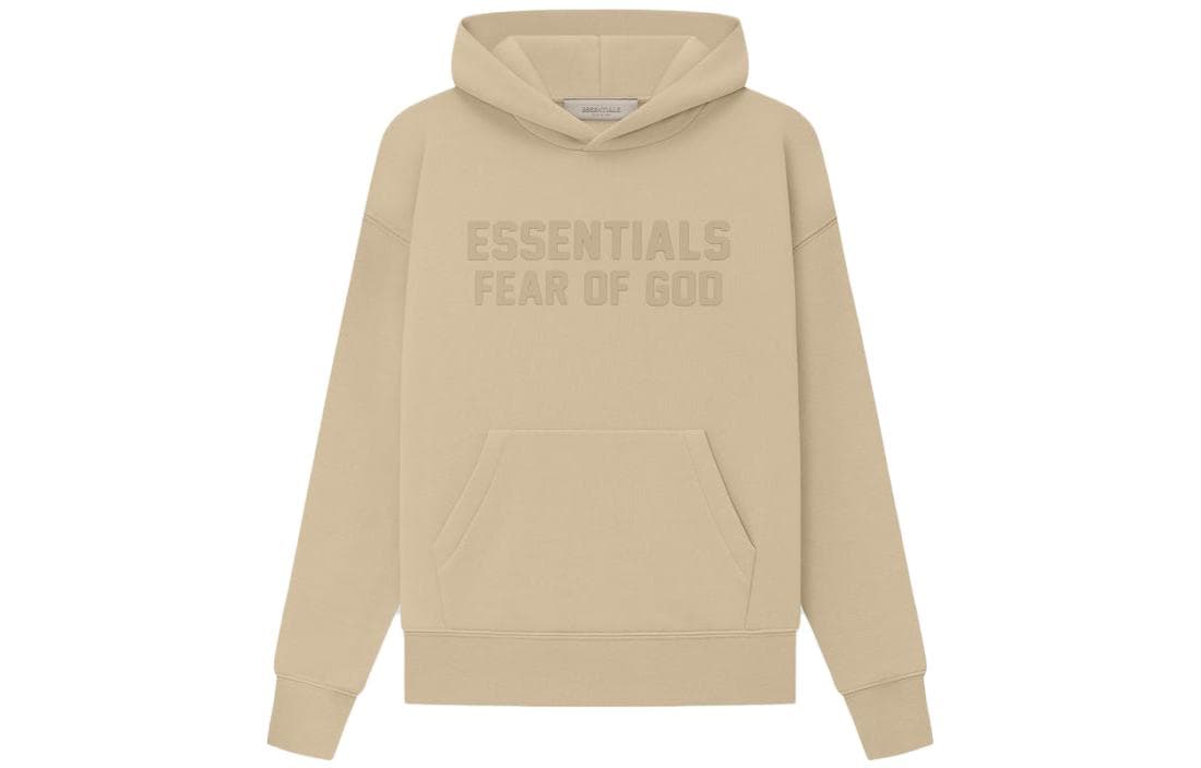 Fear of God Essentials SS23 kids Essentials Hoodie Sand - изображение 1