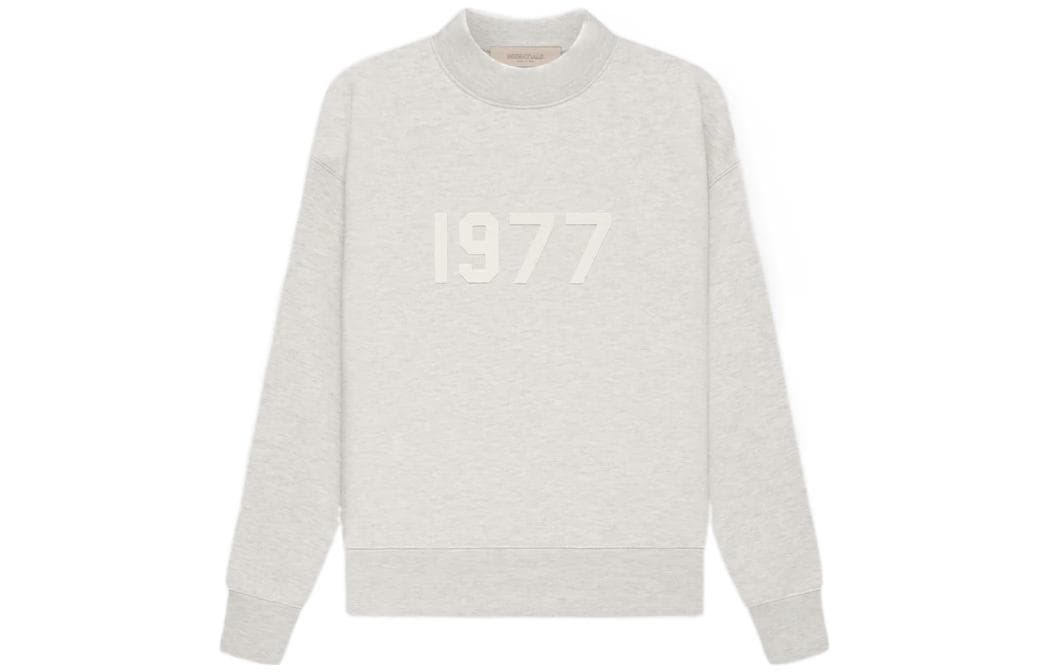 Fear of God Essentials SS22 Kids Essentials Crewneck Light Oatmeal 1977 - изображение 1