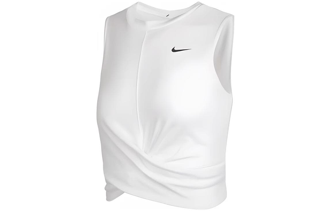 Женские спортивные жилеты Nike Dri-Fit черного цвета - изображение 3