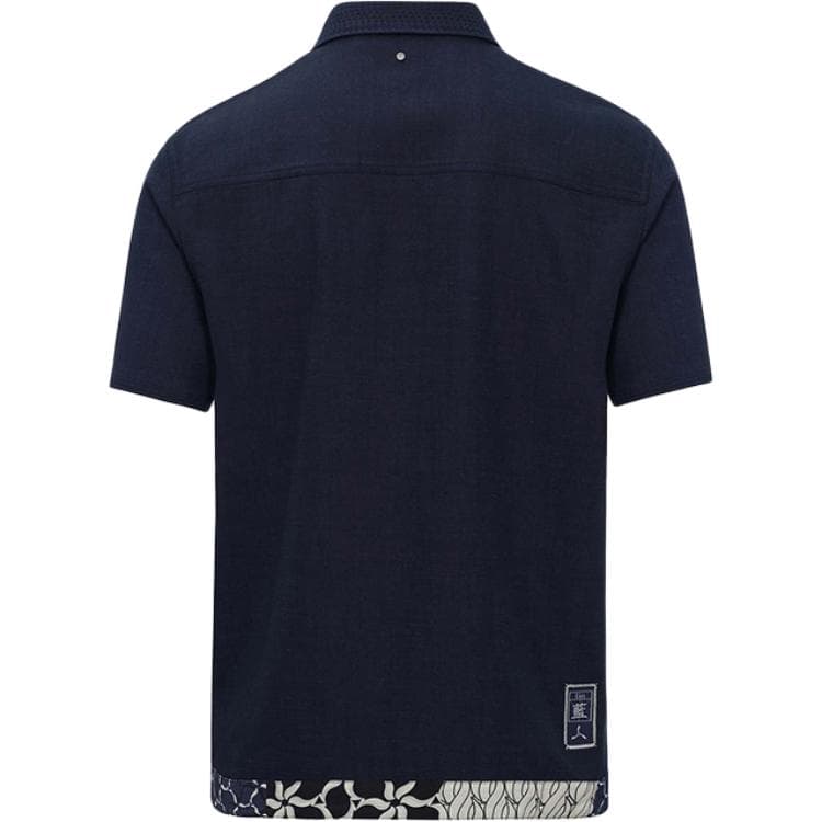 Рубашка LI NING 1990 Blue Collection Рубашка Мужской Темно-ирисовый синий - изображение 2