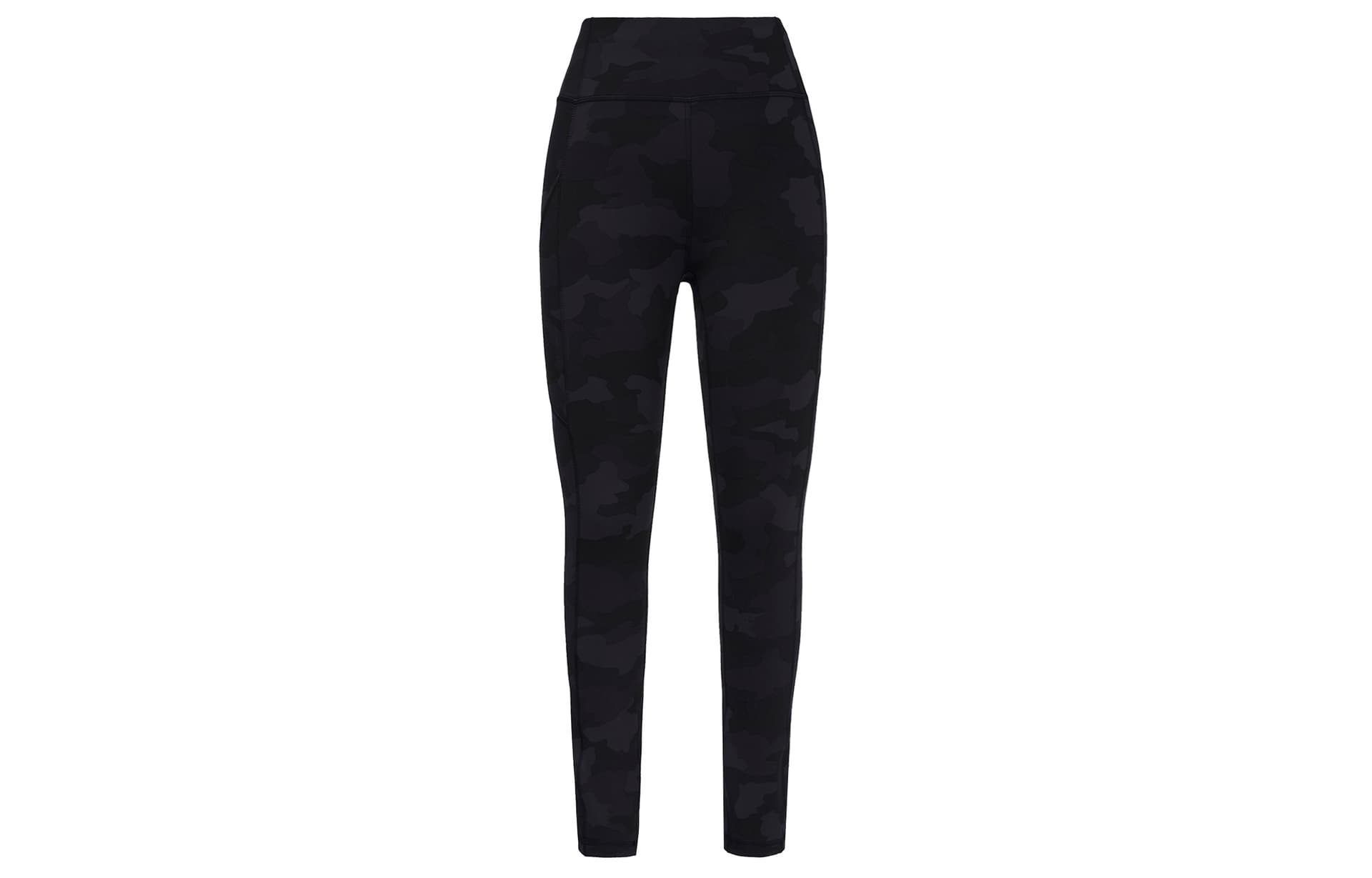 Штаны Lululemon Invigorate Черный камуфляж/H3 DC Женские спортивные брюки - изображение 1