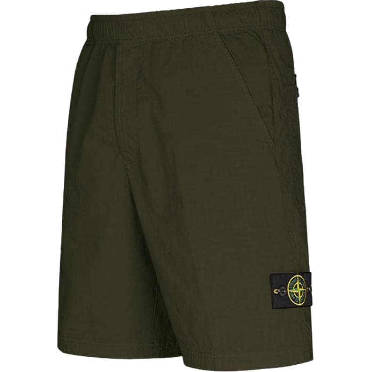 Шорты STONE ISLAND Повседневные шорты Мужские Зеленые - изображение 2