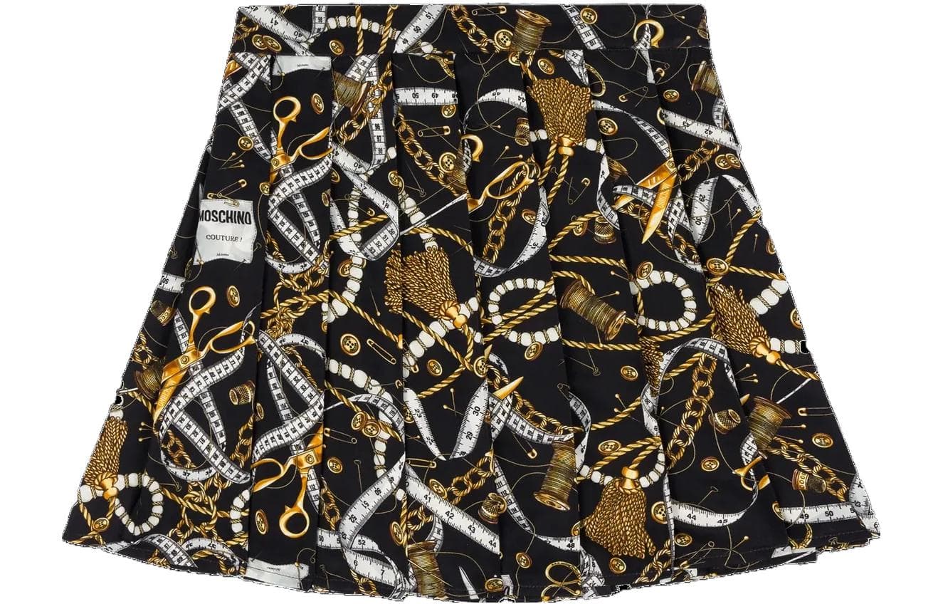 Юбка MOSCHINO Многоцветные Женские Повседневные Короткие Юбки - изображение 1
