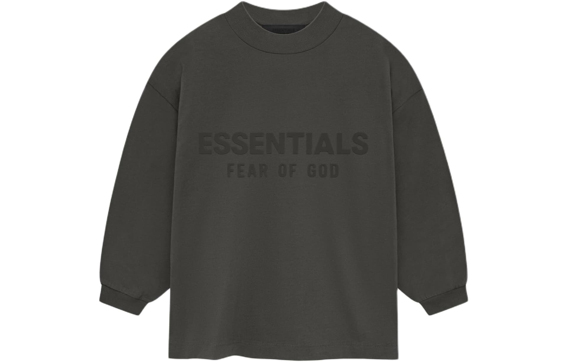Футболка Fear of God Essentials SS24 Kids LS Tee T INK - изображение 1