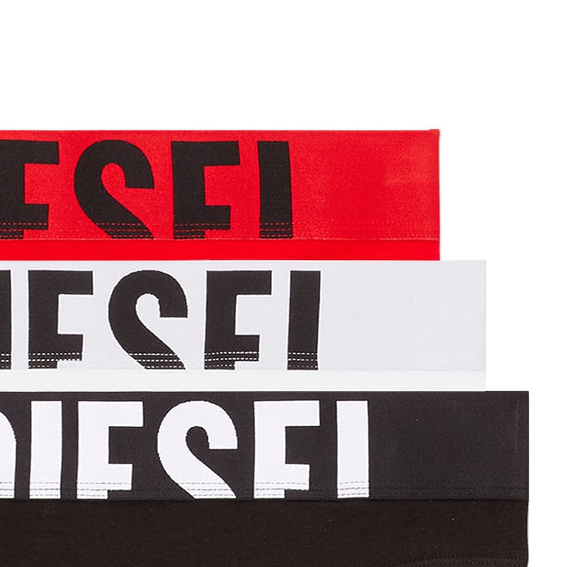 Трусы Diesel 3 Pack (Красный + Черный + Белый) Женские трусы-бикини - изображение 2