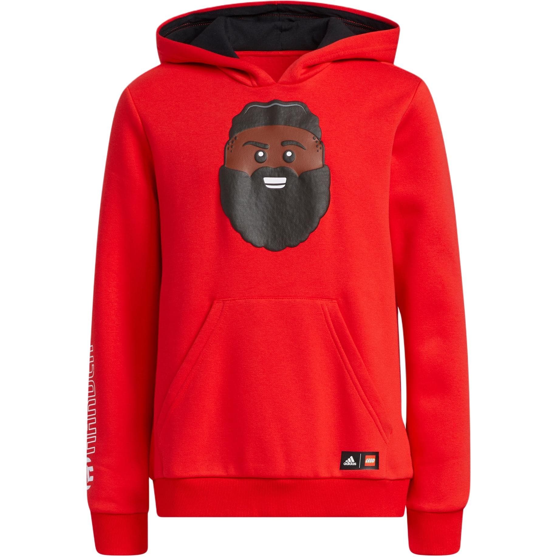 Adidas x LEGO Толстовка Harden Ярко-красный Подростки - изображение 1