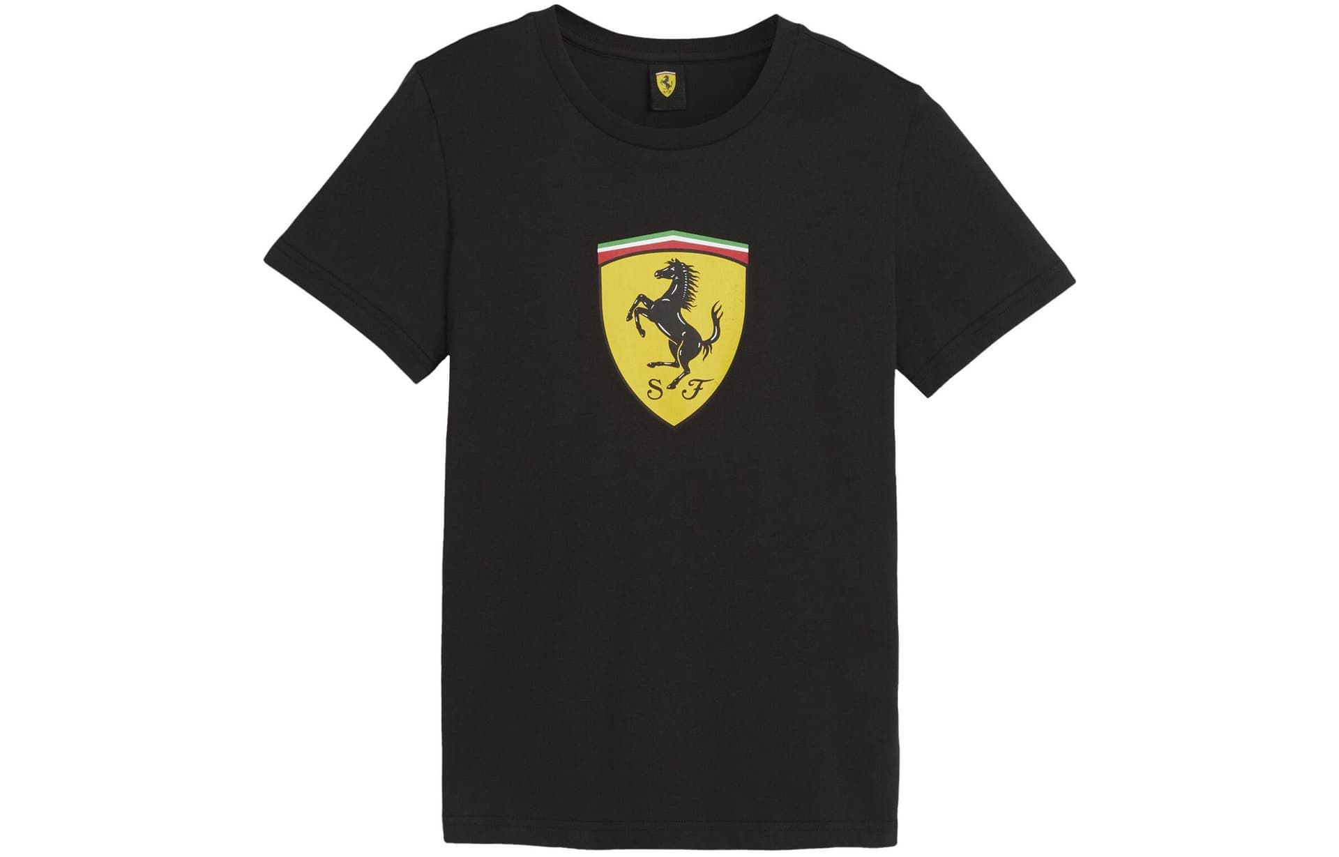 Футболка PUMA Ferrari Race Big Shield Tee Black - изображение 1