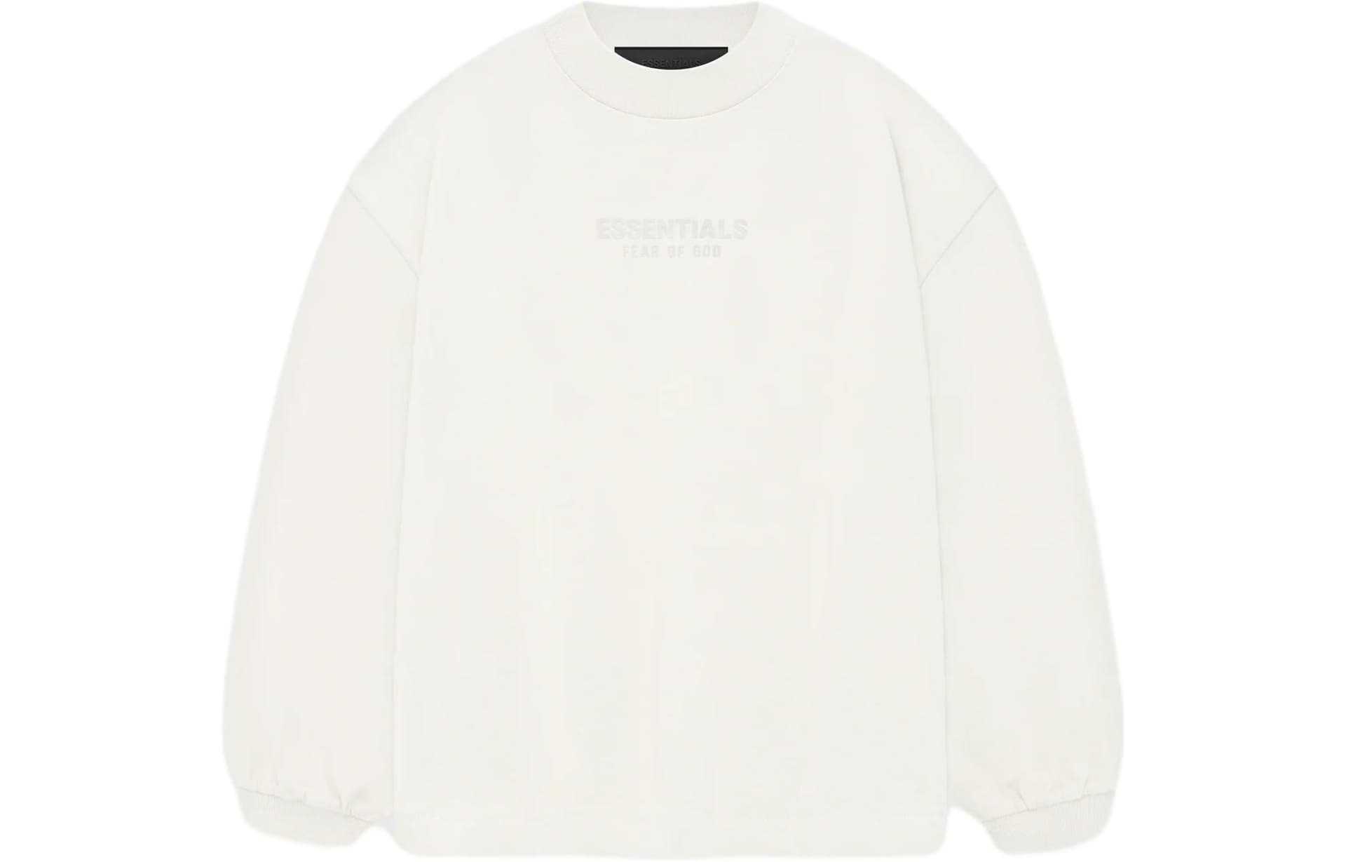 Футболка Fear of God Essentials FW23 Kids LS Tee T Cloud Dancer - изображение 1