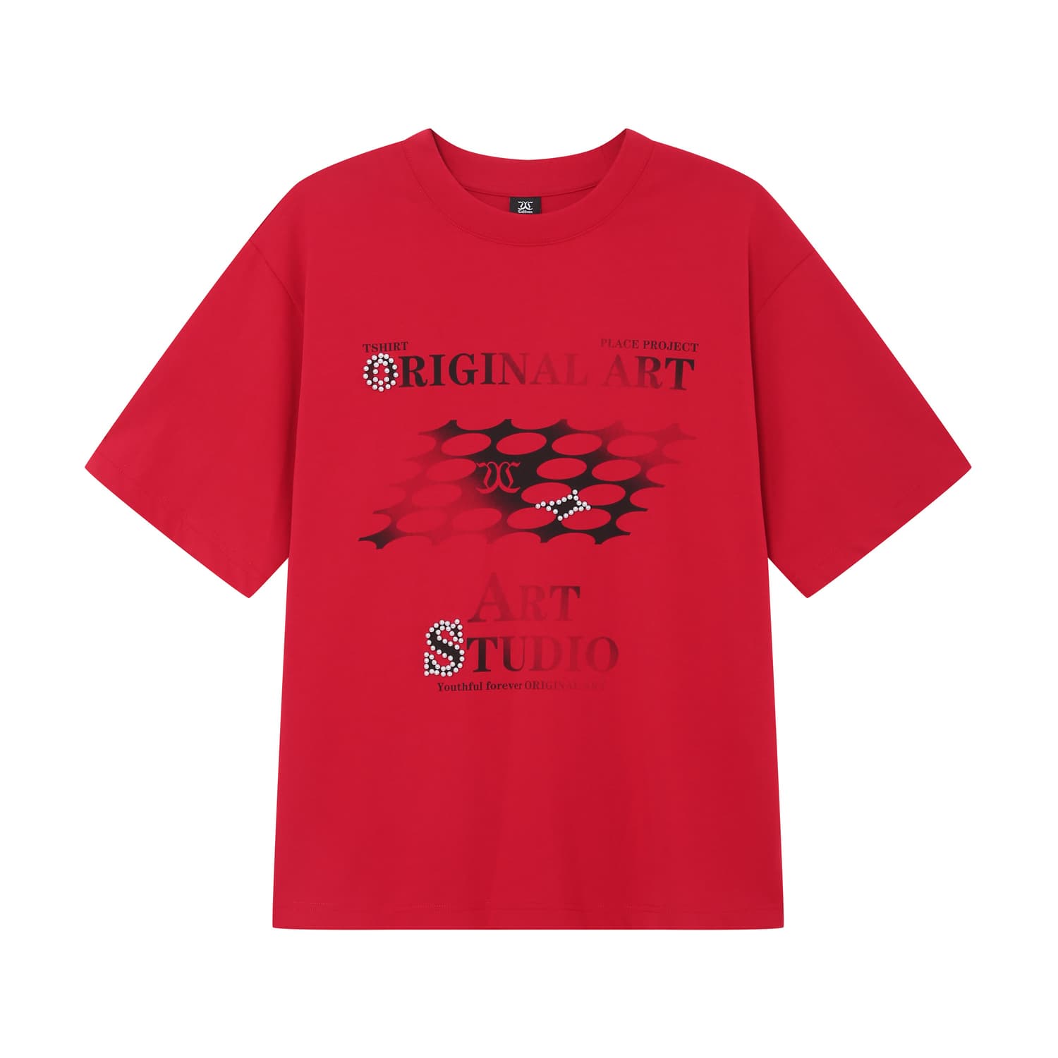 Футболка Cabbeen Red Men's T-Shirts Каббин Красный Мужские Футболки - изображение 1