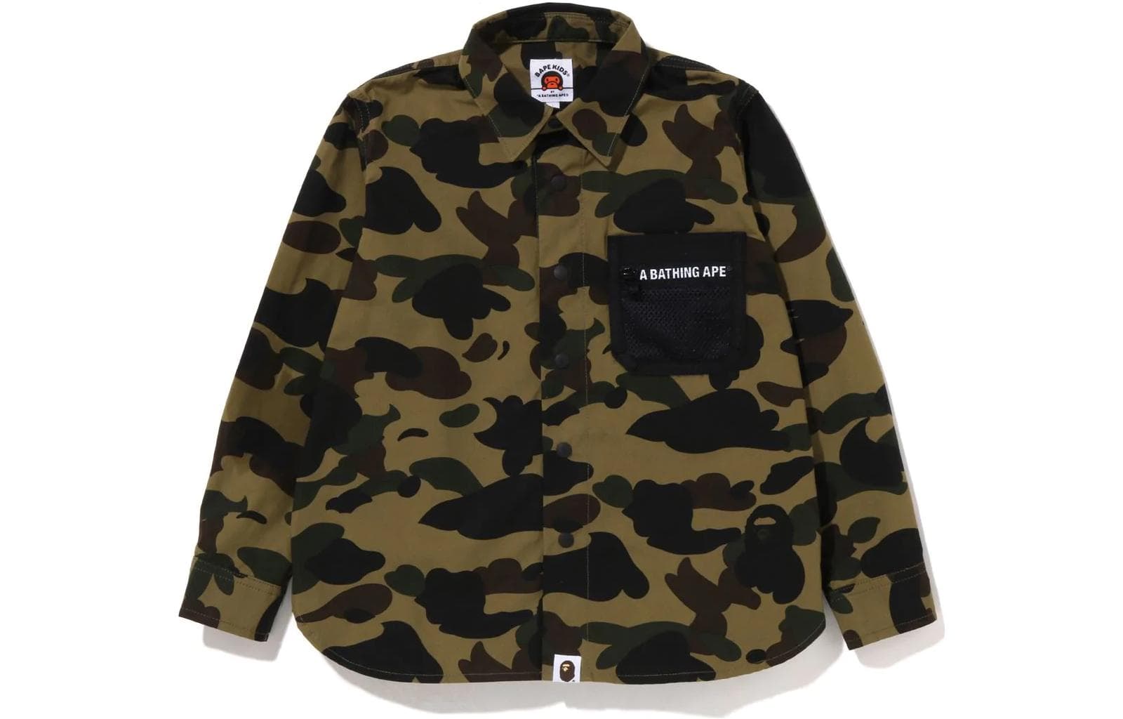 BAPE FW22 1st Camo Outdoor Detail Pocket Shirt - изображение 1