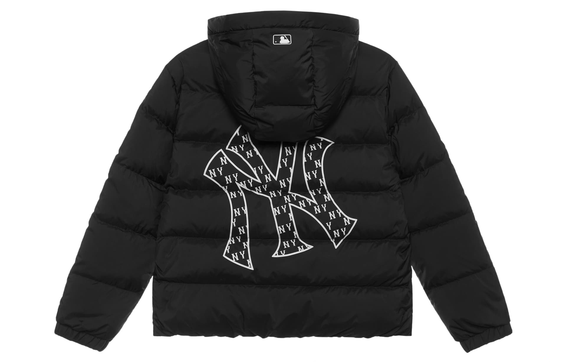 MLB Down Куртка New York Yankees Monogram Черная Подростковая - изображение 1