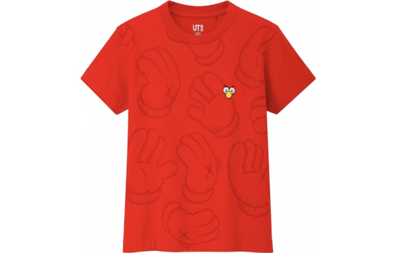 Футболка UNIQLO X Sesame Street T-Shirt Красный Детский - изображение 1