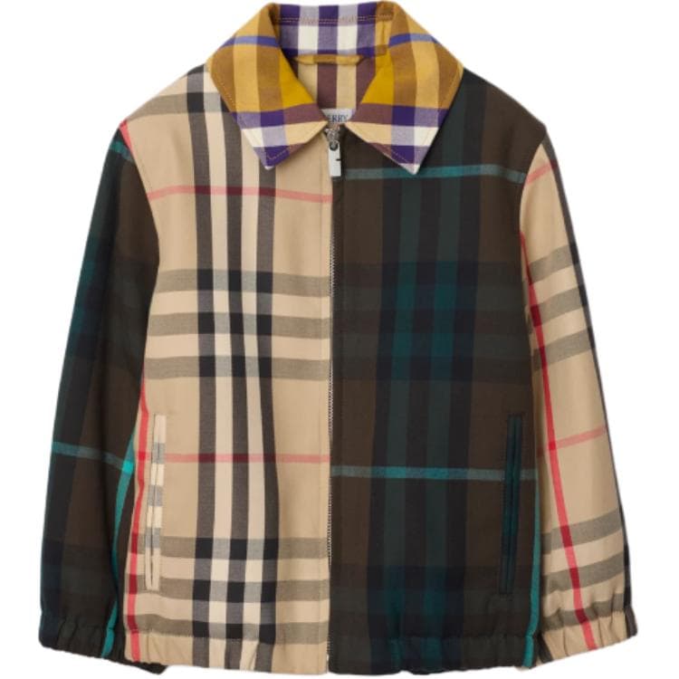 Burberry Куртки Пальто Осенний-Зимний FW24 Аква Bird Зеленый Детский - изображение 1