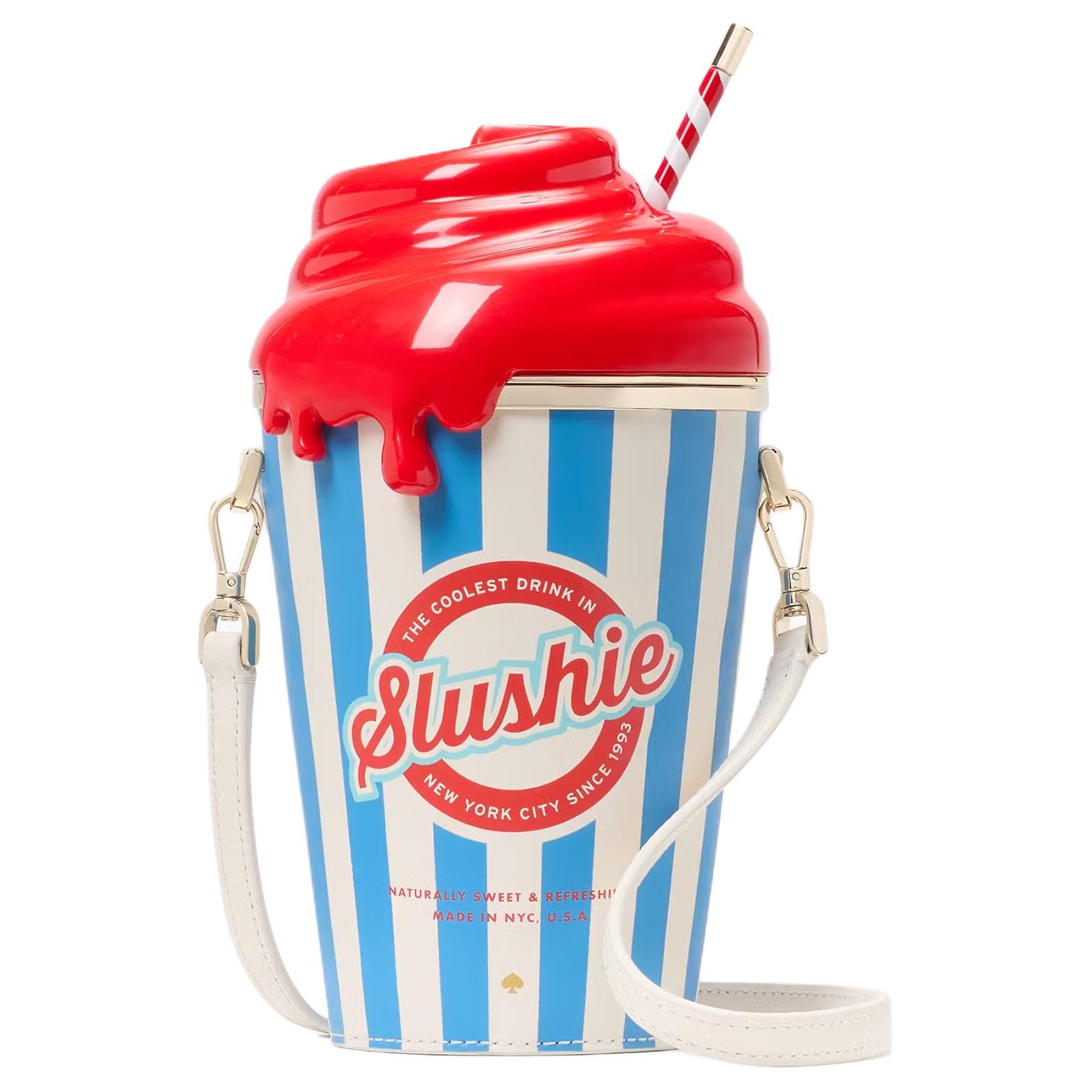 Сумка через плечо Kate Spade 3D Slushy Crossbody Bag Blue White - изображение 1