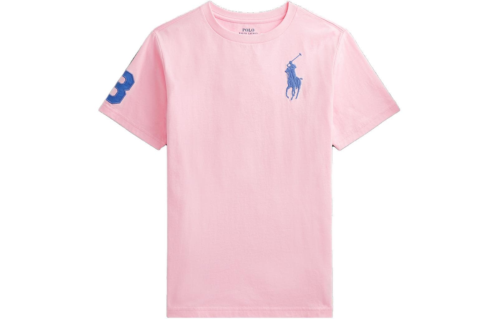 Футболка Polo Ralph Lauren T-рубашка SS23 Розовая Детская - изображение 1