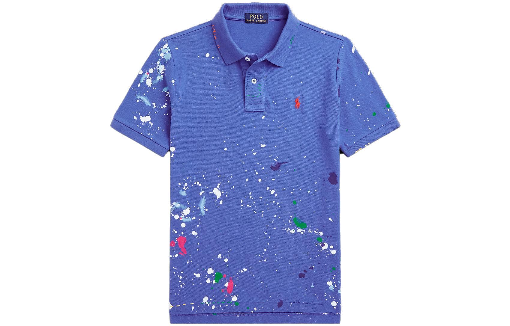 Футболка Polo Ralph Lauren T-рубашка синяя детская - изображение 1