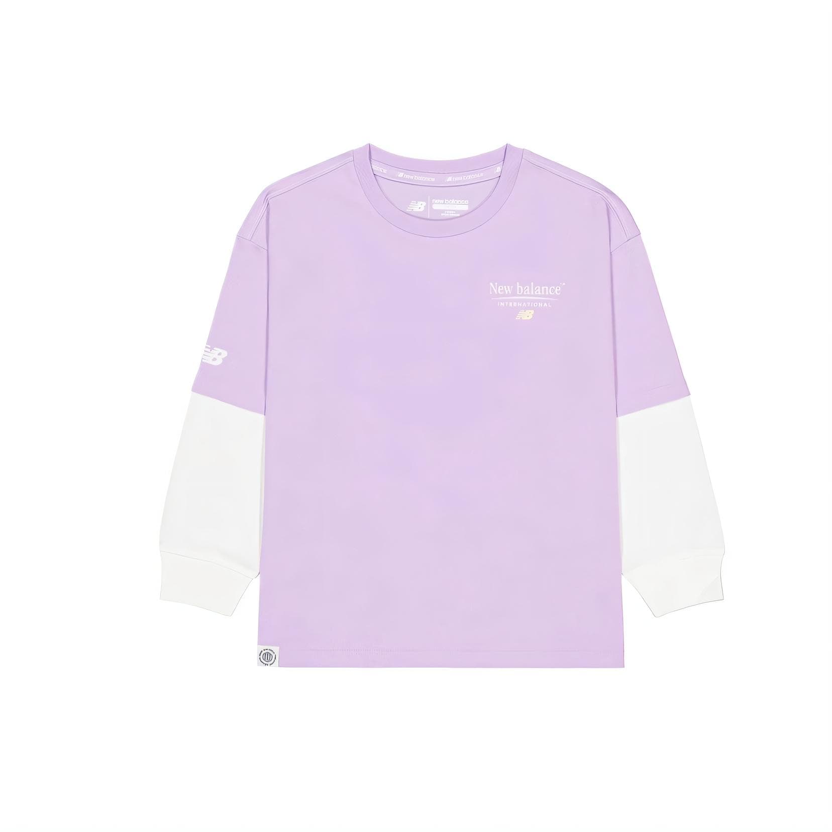 New Balance Толстовка фиолетового цвета для детей 3-7 лет - изображение 1