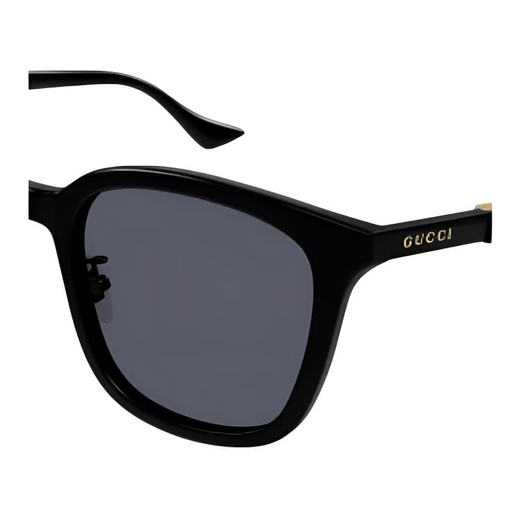 Солнцезащитные очки GUCCI Rectangular Sunglasses Black - изображение 2