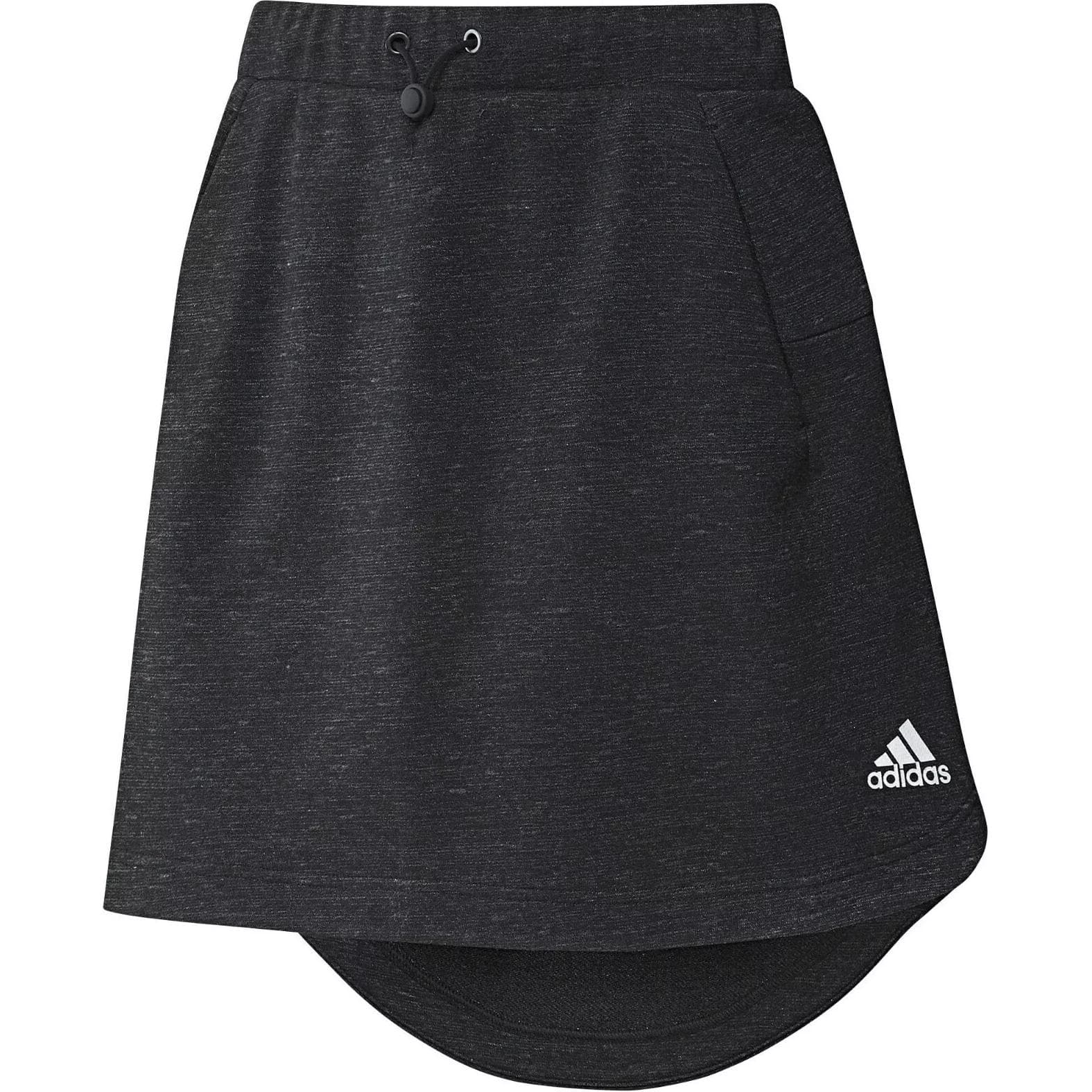 Юбка Adidas Повседневные короткие юбки Женские Черные - изображение 1