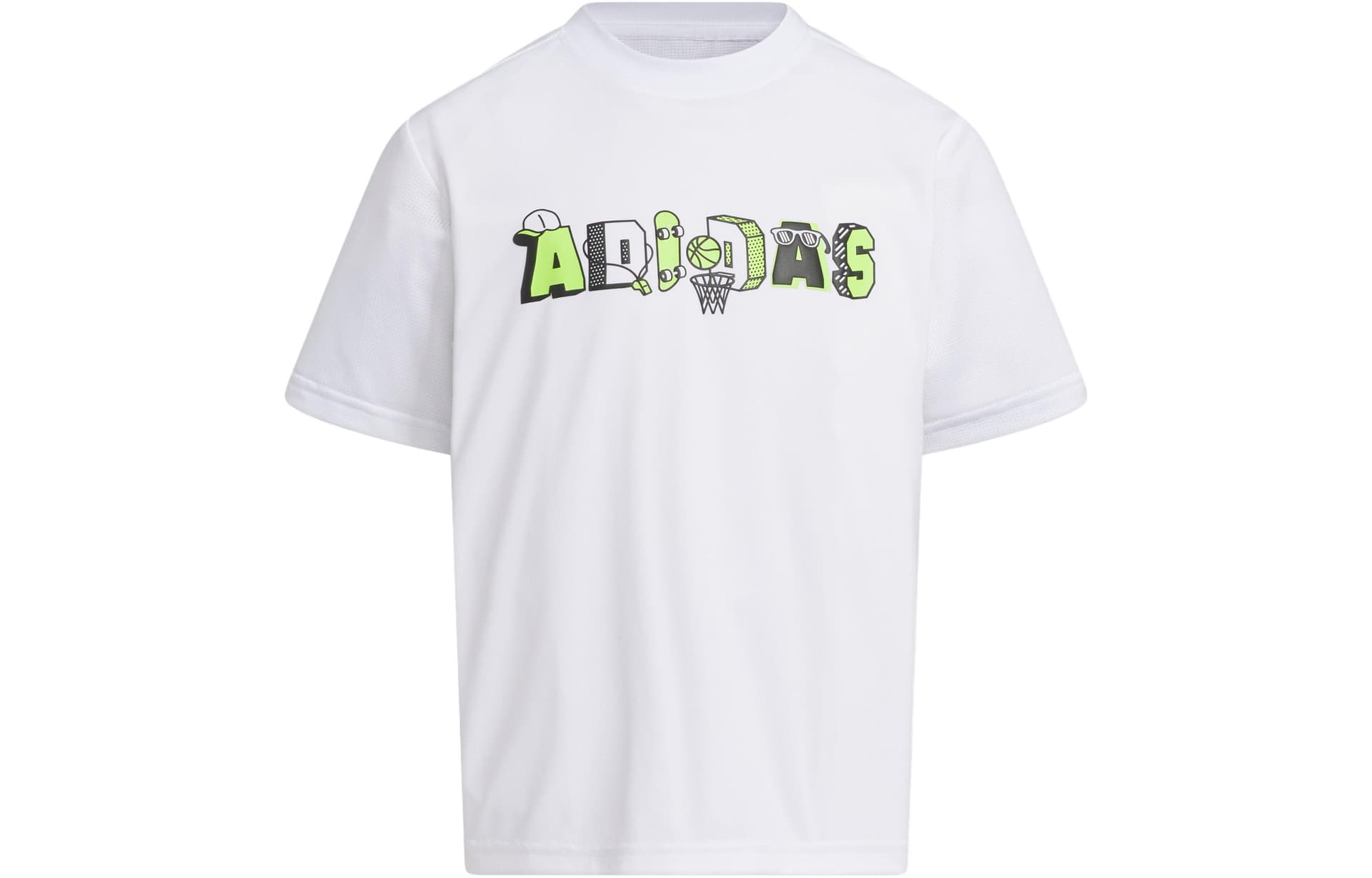 Футболка Adidas Express Белый Kids T Рубашки - изображение 1