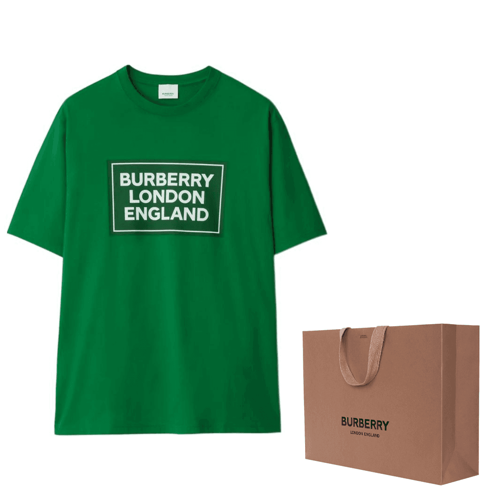 Футболка Burberry SS24 T Рубашка Мужская Зеленая - изображение 5